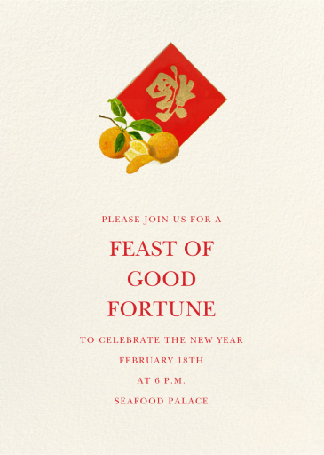 Full Fortune - Invitation by Felix Doolittle