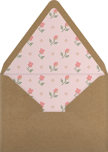 Celestial Baby Shower Invitation Envelope