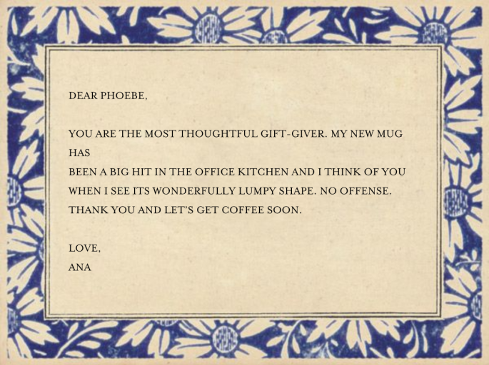 Butterfly Playing Card by John Derian - Back