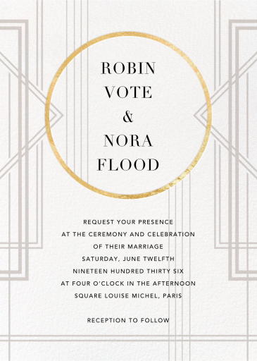 Brigette - Wedding Invitation by Paperless Post