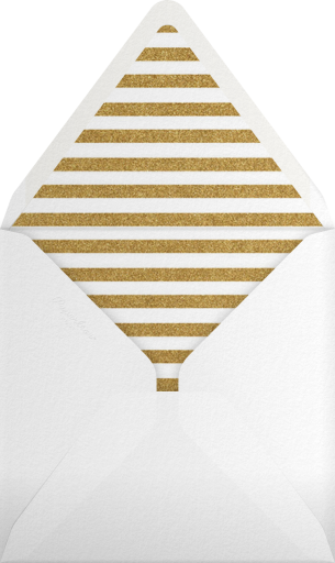 Gold Heart - The Indigo Bunting Envelope