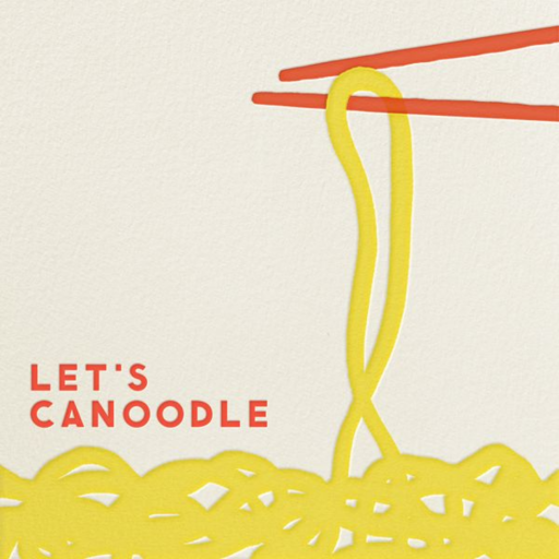 Let's Canoodle - Anniversary Card by The Indigo Bunting