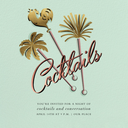 Western Swizzler - BBQ Invitation by Paperless Post