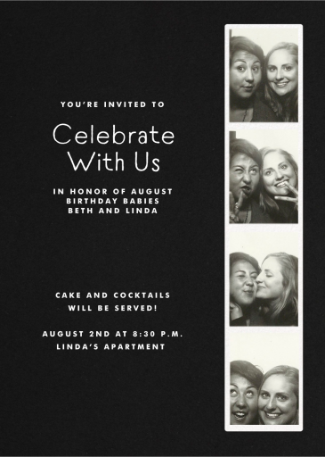 Photo Booth - Invitation by Paperless Post