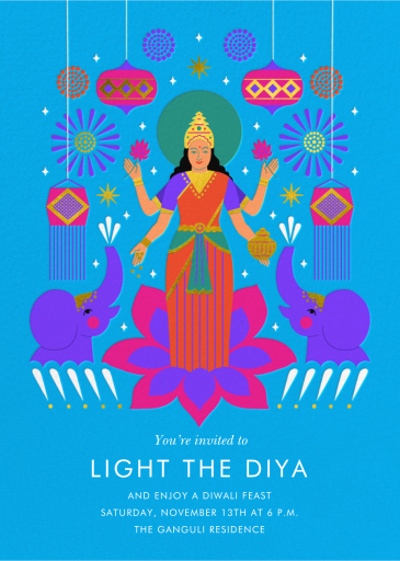 Retro Diwali - Invitation by Paperless Post