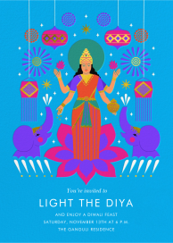 Retro Diwali by Paperless Post