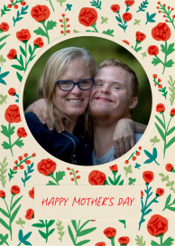 Little Red Roses - Mother's Day Card by Hello!Lucky