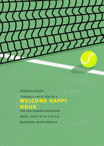 Holding Court by Paperless Post