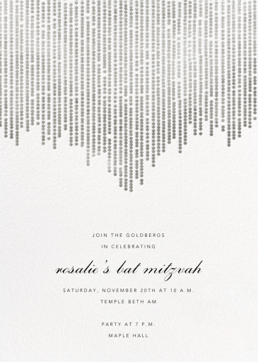 Josephine Baker - Bar & Bat Mitzvah Invitation by Paperless Post