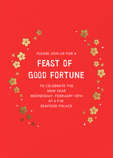 Happy Year - Lunar New Year Invitation by Paperless Post - Back