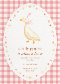Party Goose - Baby Shower Invitation by Paperless Post