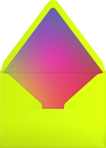Party Pins - Paperless Post Envelope