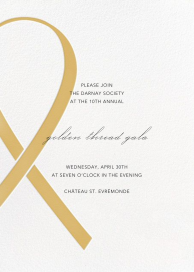 Charity Ribbon - Gala Invitation by Paperless Post