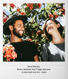 Snapshot - Single Sided - Birthday Card by Paperless Post