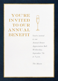 Oro (Tall) - Appreciation Event Invitation by Paperless Post