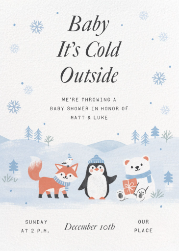 Tundra Friends by Paperless Post