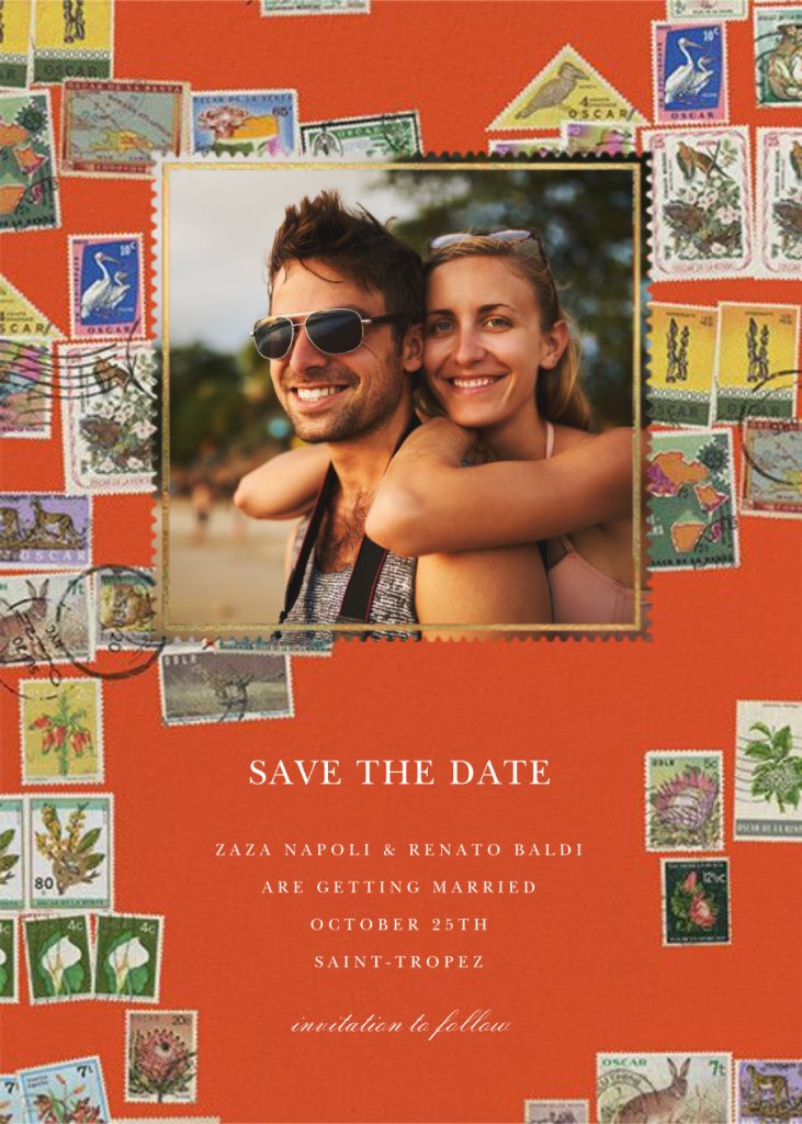 Stamped Invitation
