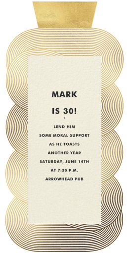 Beverly - Invitation by Jonathan Adler