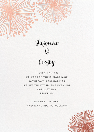 Dandelion - Wedding Invitation by Paperless Post