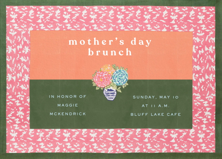 Eritrea - Mother's Day Invitation by Lisa Corti