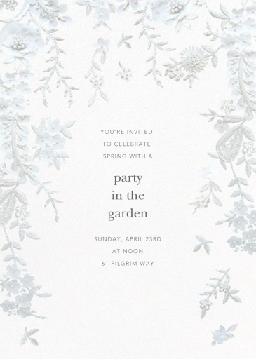 Fleurs d'Alençon by Oscar de la Renta