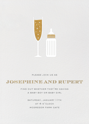 Sip & See - Baby Shower Invitation by Paperless Post