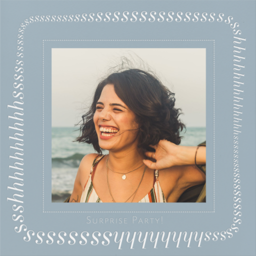 Keep It Quiet - Surprise Party Invitation by Paperless Post