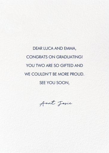 Mad Props - Graduation Card by 2021 Co. - Back