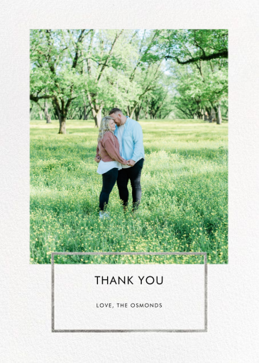 Placard - Thank You Card by Paperless Post