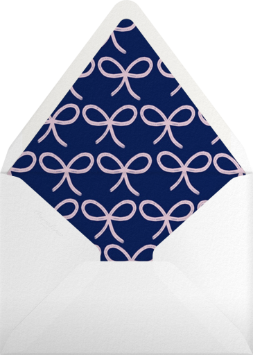 Rows of Bows (Stationery) - Ashley G Envelope