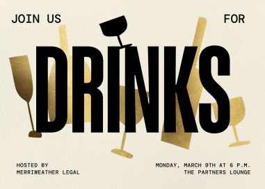 More Vino Please - Dining & Drinks Invitation by Paperless Post