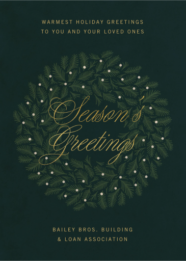 Let It Glow - Business Holiday Card by Paperless Post