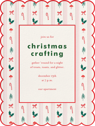 Little Holiday Things - Invitation by Meri Meri