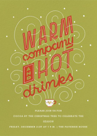Hot Cuppa Holiday - Christmas Party Invitation by Paperless Post