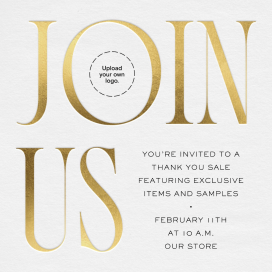 Central Idea - Shopping Event Invitation by Paperless Post