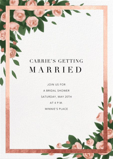 Teablossom - Bridal Shower Invitation by Paperless Post