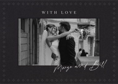 With Much Love - Thank You Card by Paperless Post
