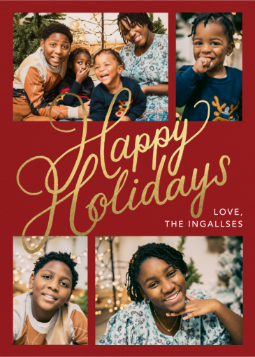 Merry Smiles - Holiday Card by Paperless Post