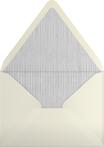 Golden String Lanterns - Paperless Post Envelope
