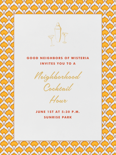 Veda - Cocktail Party Invitation by Paperless Post