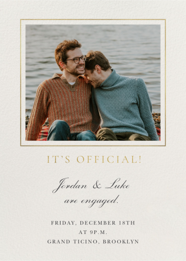 This Moment - Engagement Party Invitation by Paperless Post