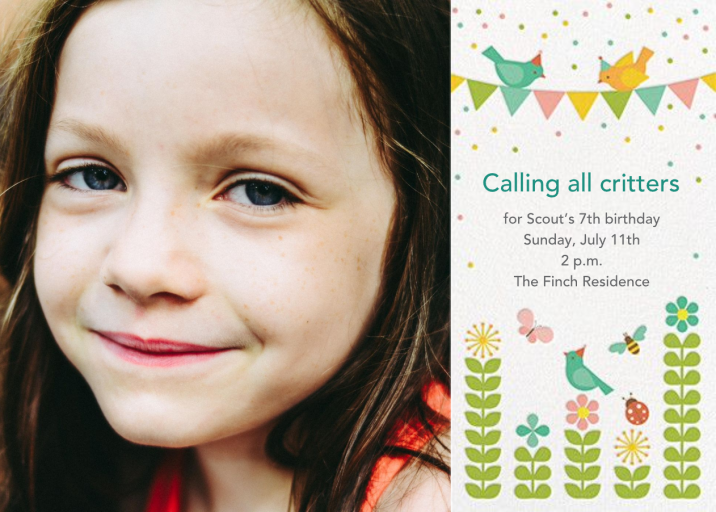 Spring Fling (Photo) - Invitation by Petit Collage