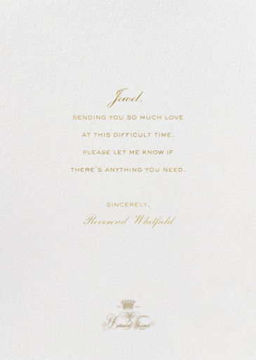 Thinking Of You - Get Well Soon Card by Bernard Maisner - Back