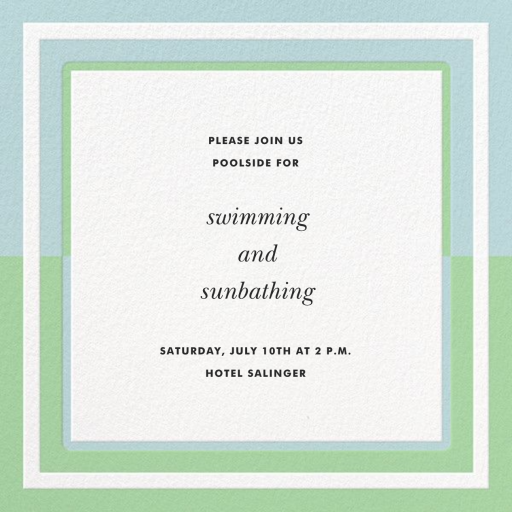 Colorblocked Border by kate spade new york