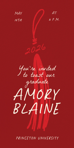 Turn the Tassel - Graduation Party Invitation by Paperless Post