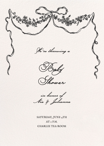 Ribbon Garland by Emilia Wickstead