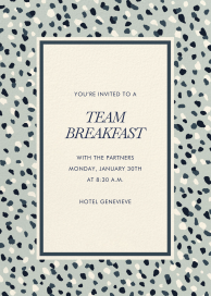Terrazzo Pattern Invitation
