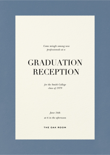 A La Mode - Graduation Party Invitation by Paperless Post