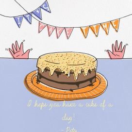 Almost Cake Time - Birthday Card by Paperless Post