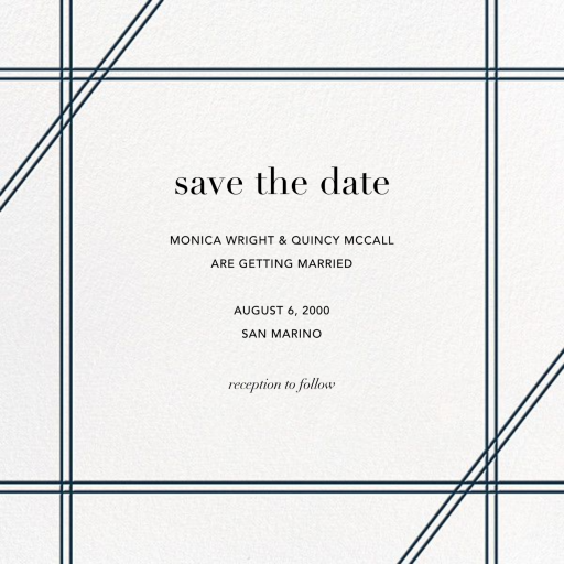 Caning (Save the Date) by Jonathan Adler
